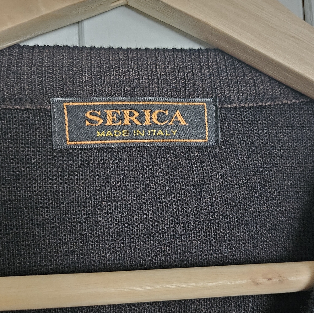 Serica vintage sweater 50% Merino wool - Picture 6 of 7